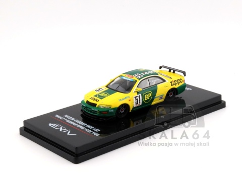 INNO MODELS Toyota Corona EXIV #51 Object T Trampio ZIPPO JTCC 1995 Inno64 1:64