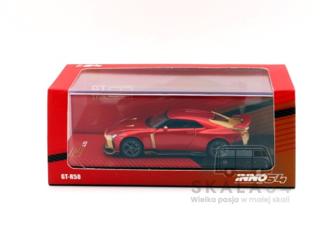 INNO64 Nissan GT-R R50 by ITALDESIGN RED GT-R 50 Inno 1:64