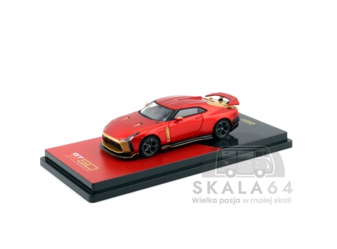 INNO64 Nissan GT-R R50 by ITALDESIGN RED GT-R 50 Inno 1:64