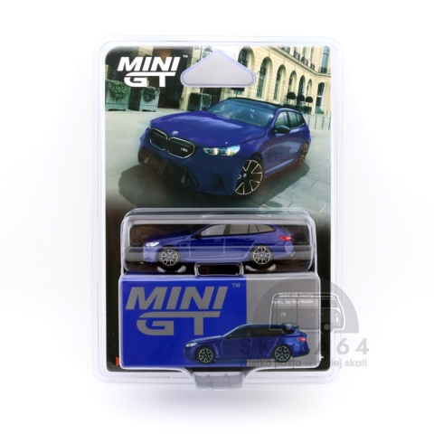 MINI GT BMW M5 Touring Marina Bay Blue Metallic LHD MGT01080-BL MiniGT