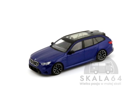 MINI GT BMW M5 Touring Marina Bay Blue Metallic LHD MGT01080-BL MiniGT