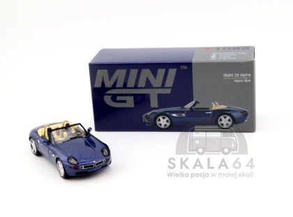 MINI GT BMW Z8 Alpina Blue LHD MGT01082-L MiniGT