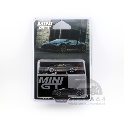 MINI GT Bugatti W16 Mistral LHD MGT01058-BL MiniGT