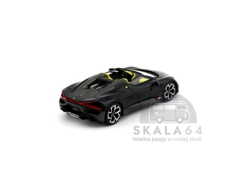 Model samochodu Bugatti W16 Mistral w skali 1:64 - tył
