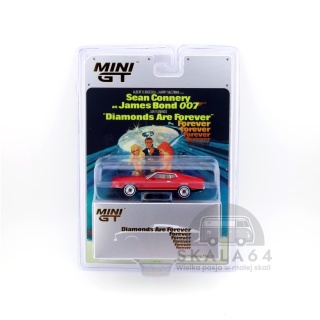 MINI GT Ford Mustang Mach 1 Diamonds Are Forever 007 James Bond LHD MGT00905-007E MiniGT