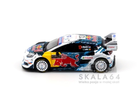 MINI GT Ford Puma Rally1 #13 2024 Rally Monte Carlo M-Sport Ford WRT LHD MGT00974-L MiniGT