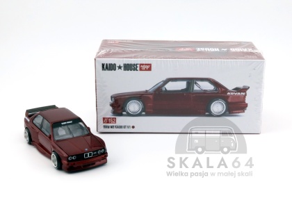 MINI GT Kaido House 162 BMW M3 E30 Kaido GT V1 ADVAN MINIGT KHMG162