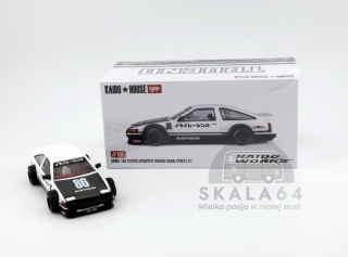 MINI GT Kaido House 180 Toyota AE86 Sprinter Trueno Kaido Street V1 MINIGT KHMG180