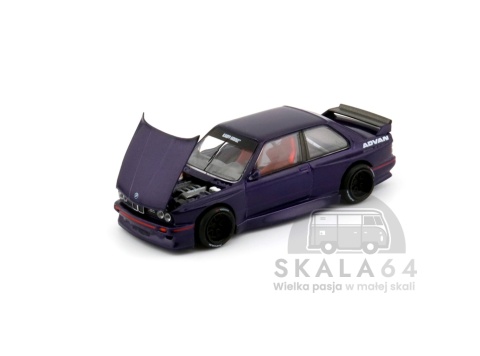 Model samochodu BMW M3 E30 Kaido GT V2 w skali 1:64 - maska
