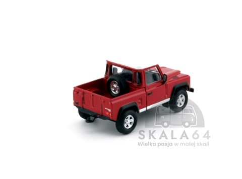 MINI GT Land Rover Defender 90 Pickup Masai Red LHD MGT00323-L