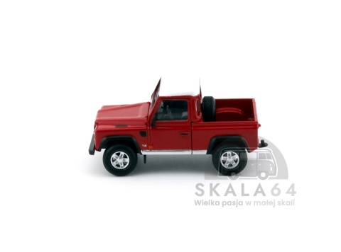 MINI GT Land Rover Defender 90 Pickup Masai Red LHD MGT00323-L