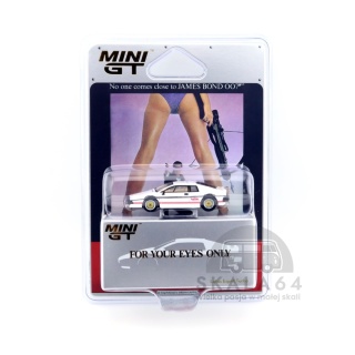 MINI GT Lotus Esprit Turbo For Your Eyes Only 007 James Bond RHD MGT00907-007E MiniGT