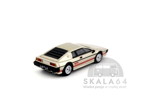 Model samochodu Lotus Esprit Turbo Metallic Silver w skali 1:64 - tył