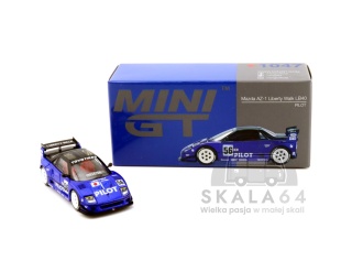 MINI GT Mazda AZ-1 Liberty Walk LB40 RHD MGT01047-BL MiniGT