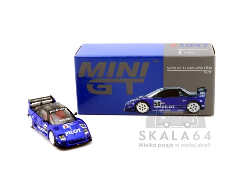 Model samochodu Mazda AZ-1 Liberty Walk LB40 w skali 1:64 - pudełko