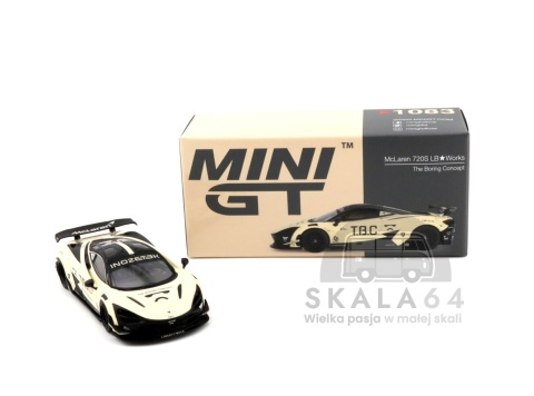 MINI GT McLaren 720S LB Works The Boring Concept LHD MGT01083-L MiniGT
