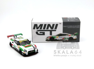 MINI GT Nissan GT-R Nismo #23 KCMG 2018 FIA GT World Cup Macau LHD MGT00593-L MiniGT