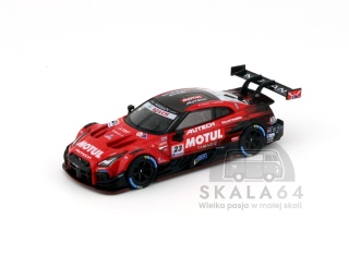 MINI GT Nissan GT-R Nismo #23 Motul Autech GT-R 2021 & Tsugio Matsuda Figure LHD MGT00875 MiniGT