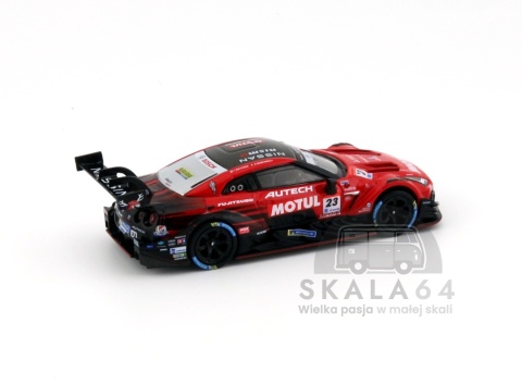 MINI GT Nissan GT-R Nismo #23 Motul Autech GT-R 2021 & Tsugio Matsuda Figure LHD MGT00875 MiniGT