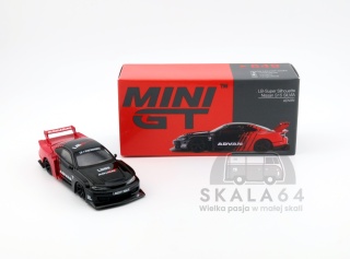 MINI GT Nissan LB-Super Silhouette S15 Silvia ADVAN RHD MGT00649-R MiniGT