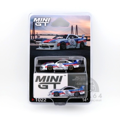MINI GT Nissan LB-Super Silhouette S15 Silvia Garasdrift x LBWK 2025 RHD MGT01022-BL MiniGT