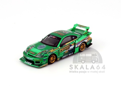 MINI GT Nissan LB-Super Silhouette S15 Silvia LBWK 2024 Fausto Racing RHD MGT00858-R MiniGT