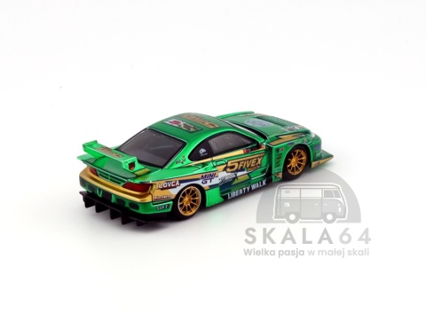 MINI GT Nissan LB-Super Silhouette S15 Silvia LBWK 2024 Fausto Racing RHD MGT00858-R MiniGT