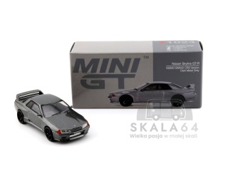 MINI GT Nissan Skyline GT-R R32 NISMO BNR32 CRS Version Dark Metal Gray RHD MGT01024-R MiniGT