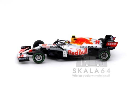 MINI GT Red Bull Racing RB16B #11 Sergio Perez 2021 Turkish Grand Prix 3rd Place MGT00679-L MiniGT