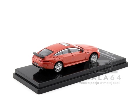 Model samochodu Mercedes-AMG GT 63 S Copper Orange w skali 1:64 - tył
