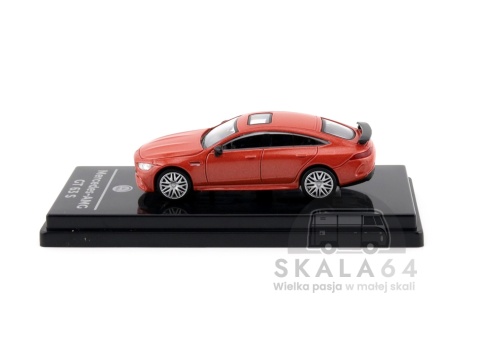 Model samochodu Mercedes-AMG GT 63 S Copper Orange w skali 1:64 - bok