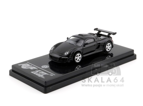 Model samochodu RUF CTR3 Clubsport Black w skali 1:64 - przód