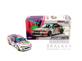 POP RACE PR64-103 Nissan Skyline GT-R R32 JTC 1991 Group A #22 Axia PR64-0103 1:64