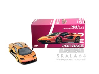 POP RACE PR64-175 Lamborghini Countach LPI 800-4 Blu Hal PR64-0175 1:64