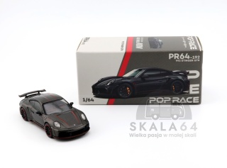 POP RACE PR64-192 Porsche 992 Stinger GTS Carbon Edition - Red Line PR64-0192 1:64