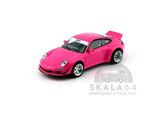 POP RACE PR64-202 Porsche 911 RWB 997 Pink PR64-0202 1:64