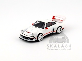 POP RACE PR64-226 Porsche Singer DLS Turbo White Red PR64-0226 1:64