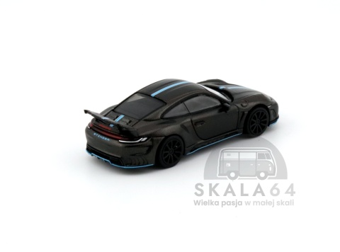 POP RACE PR64-254 Porsche 992 Stinger GTS Carbon Edition - Blue Line PR64-0254 1:64