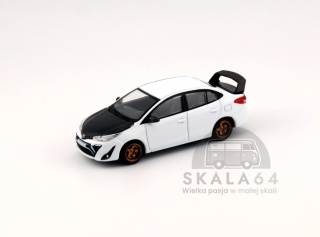 POP RACE PR64-94 Toyota GR Vios White PR64-0094 1:64