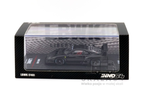Model samochodu LBWK Ferrari F40 Liberty Walk Full Carbon w skali 1:64 - pudełko