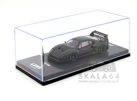 Model samochodu LBWK Ferrari F40 Liberty Walk Full Carbon w skali 1:64 - gablotka