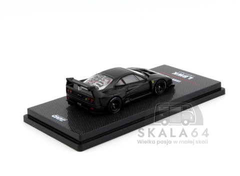 Model samochodu LBWK Ferrari F40 Liberty Walk Full Carbon w skali 1:64 - tył