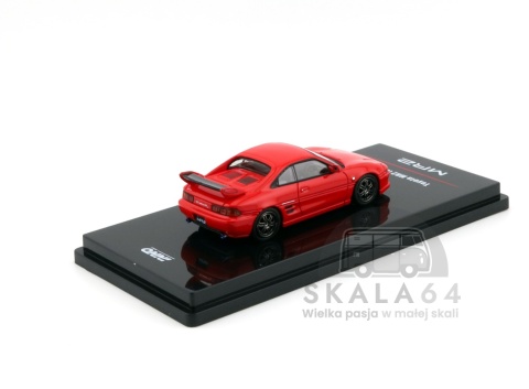 Model samochodu Toyota MR2 SW20 Red w skali 1:64 - tył