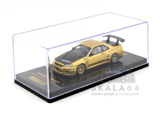 INNO MODELS Nissan Skyline GT-R R34 Top Secret Gold Inno64 1:64