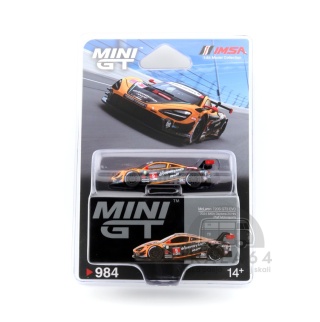 MINI GT McLaren 720S GT3 EVO 2024 IMSA Daytona 24 Hrs Pfaff Motorsports LHD MGT00984-BL MiniGT