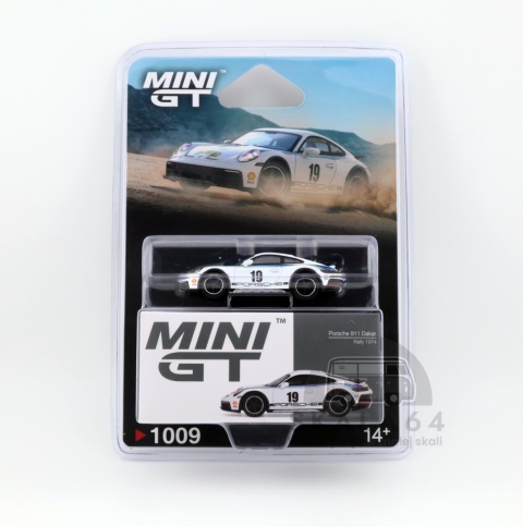Model samochodu Porsche 911 Dakar Rally 1974 w skali 1:64 - blister