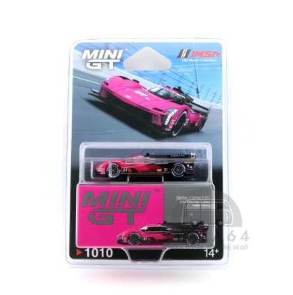 MINI GT Cadillac V-Series.R #01 2024 IMSA Petit Le Mans Cadillac Racing LHD MGT01010-BL MiniGT