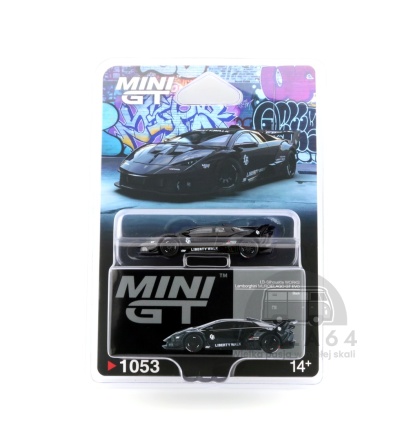 MINI GT Lamborghini Murcielago GT EVO LB-Silhouette WORKS LHD MGT01053-BL MiniGT
