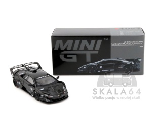 MINI GT Lamborghini Murcielago GT EVO LB-Silhouette WORKS LHD MGT01053-BL MiniGT