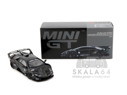 MINI GT Lamborghini Murcielago GT EVO LB-Silhouette WORKS LHD MGT01053-L MiniGT